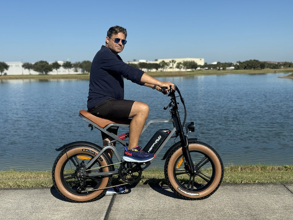 HappyRun Trekking E-Bike Kaufen Pedelec Elektrofahrrädern Tank G60