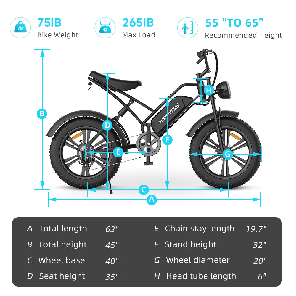 SUV E-Bike City Elektrische Fahrräder Kaufen Tank G50